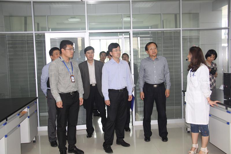 國家知識產權局、山東省知識產權局領導蒞臨海利爾藥業(yè)集團視察指導工作
