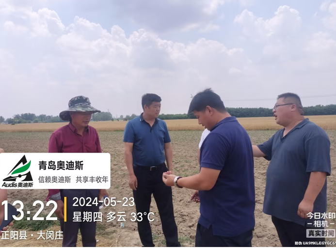 名譽董事長躬身入局下市場，田間地頭調研忙